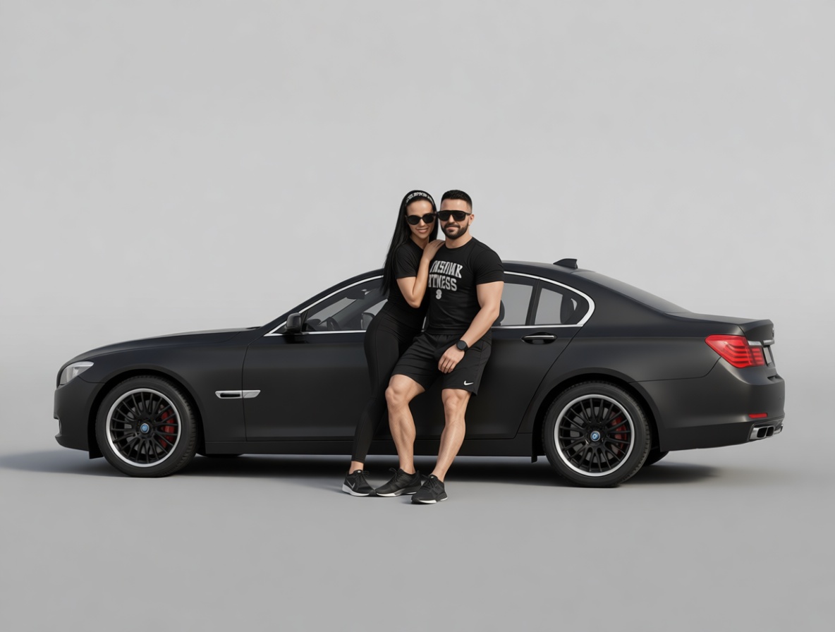BMW 7 Series Sedan Model free 3D printable STL