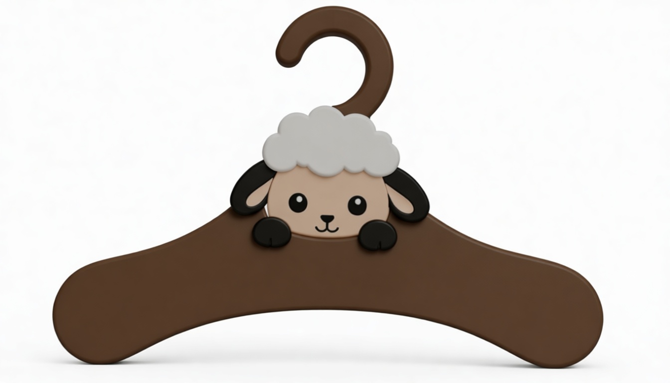 Sheep Clothes Hanger free 3D printable STL