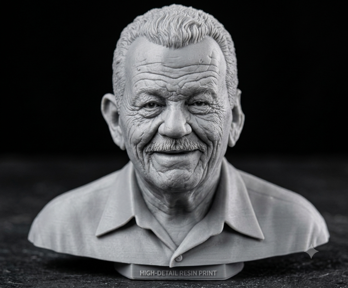 Jack Nicholson Bust free 3D printable STL