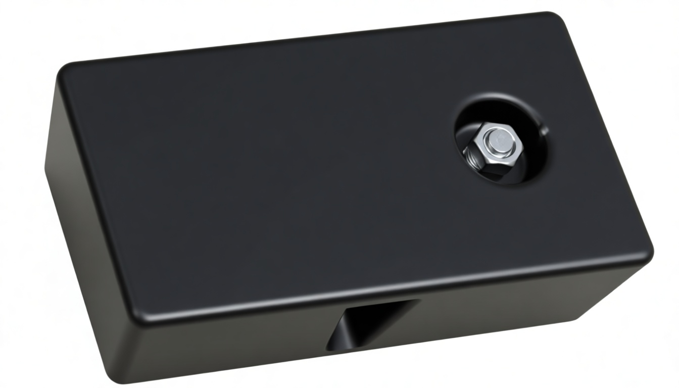 Black Plastic Enclosure Box free 3D printable STL