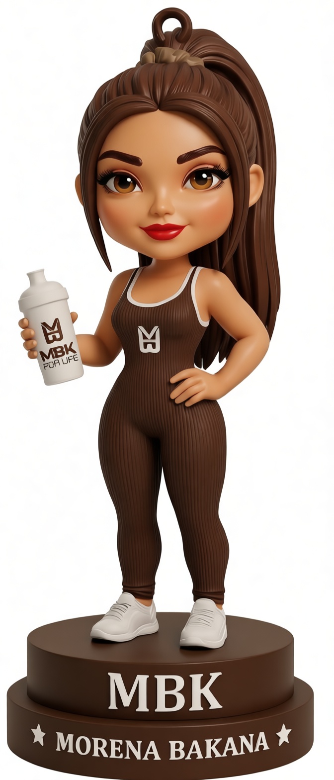 Morena Bakana Figurine free 3D printable STL