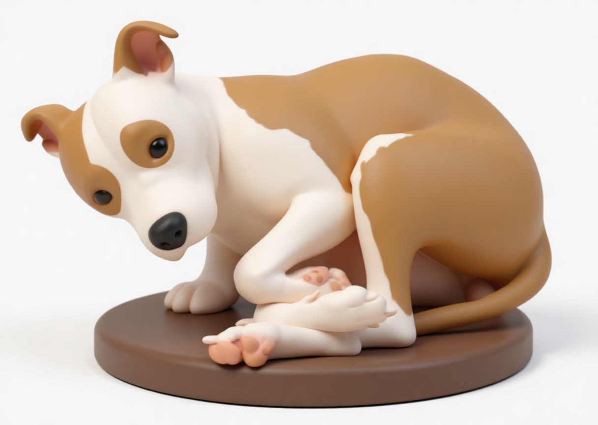 Staffordshire Bull Terrier Figurine free 3D printable STL