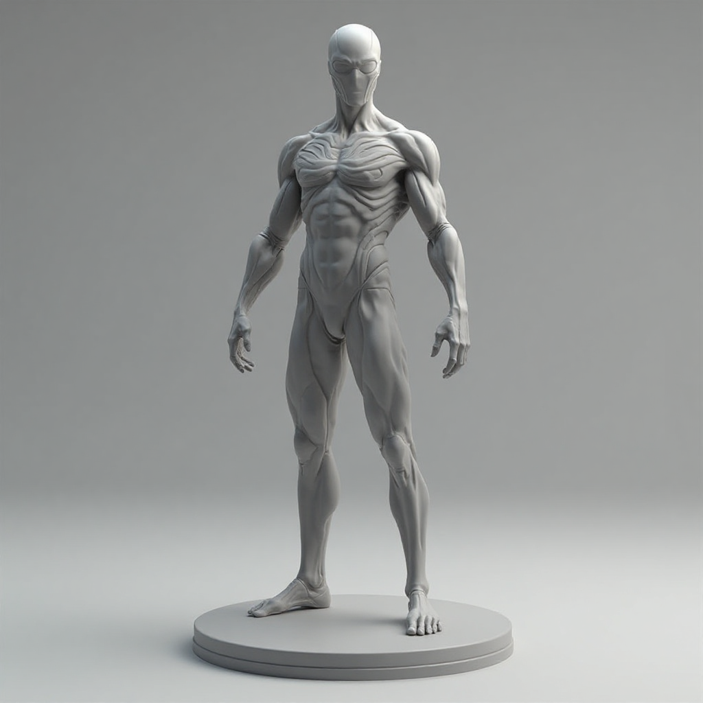 Spider Figurine free 3D printable STL