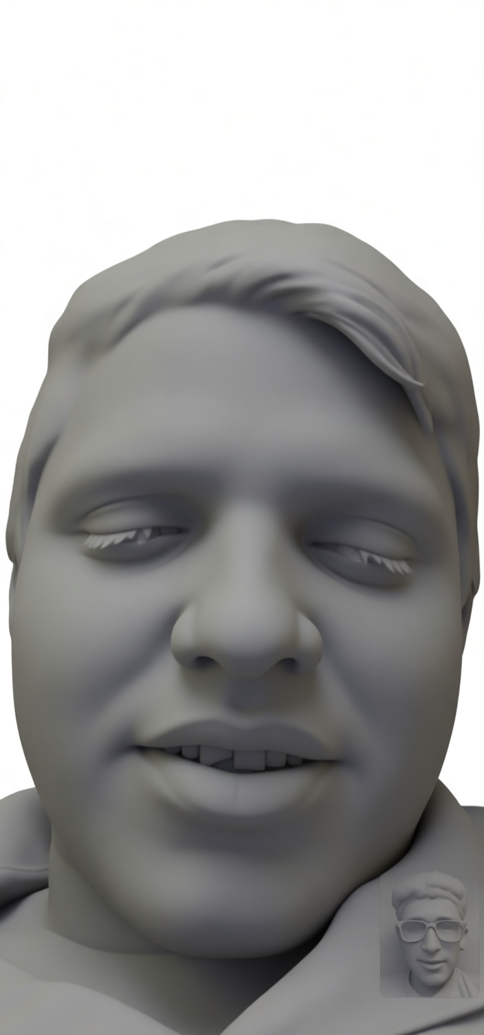Custom Male Portrait Bust free 3D printable STL