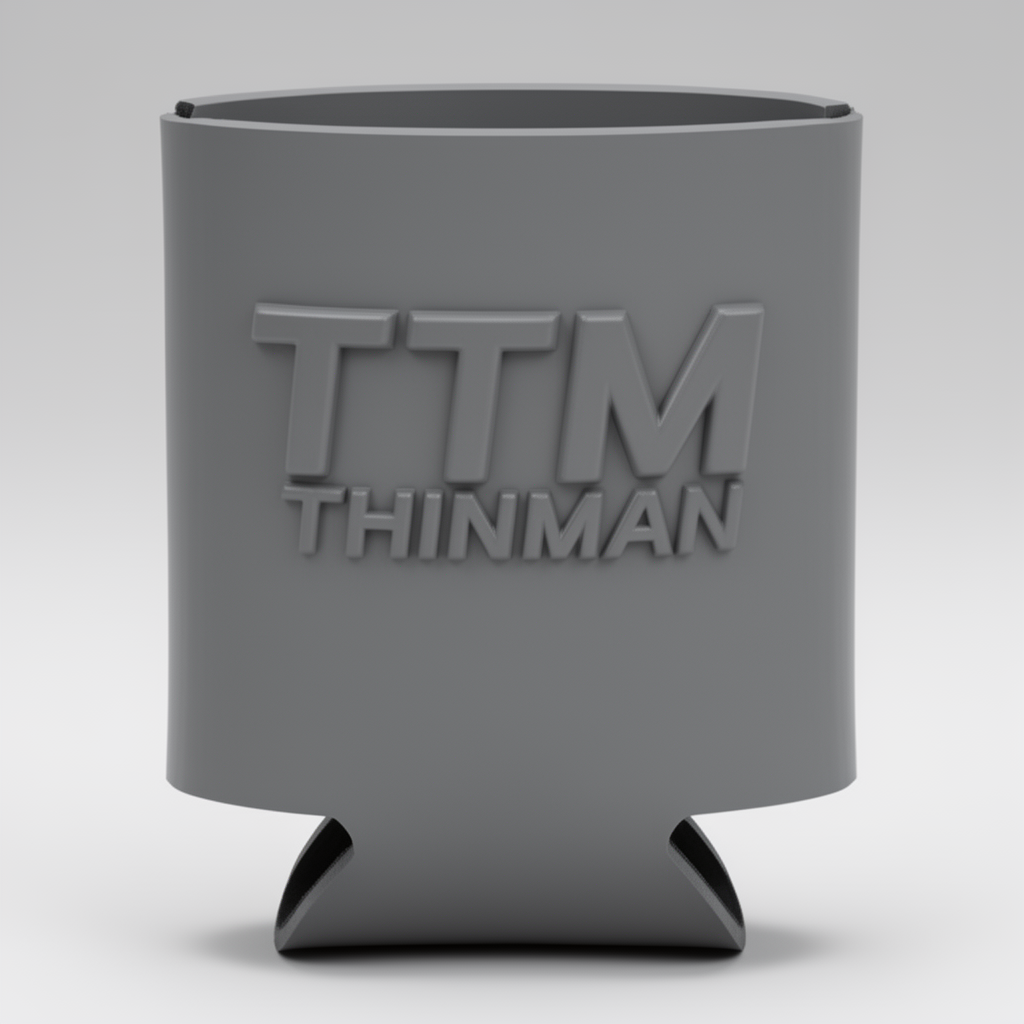 TTM Thinman Letter Sculpture free 3D printable STL