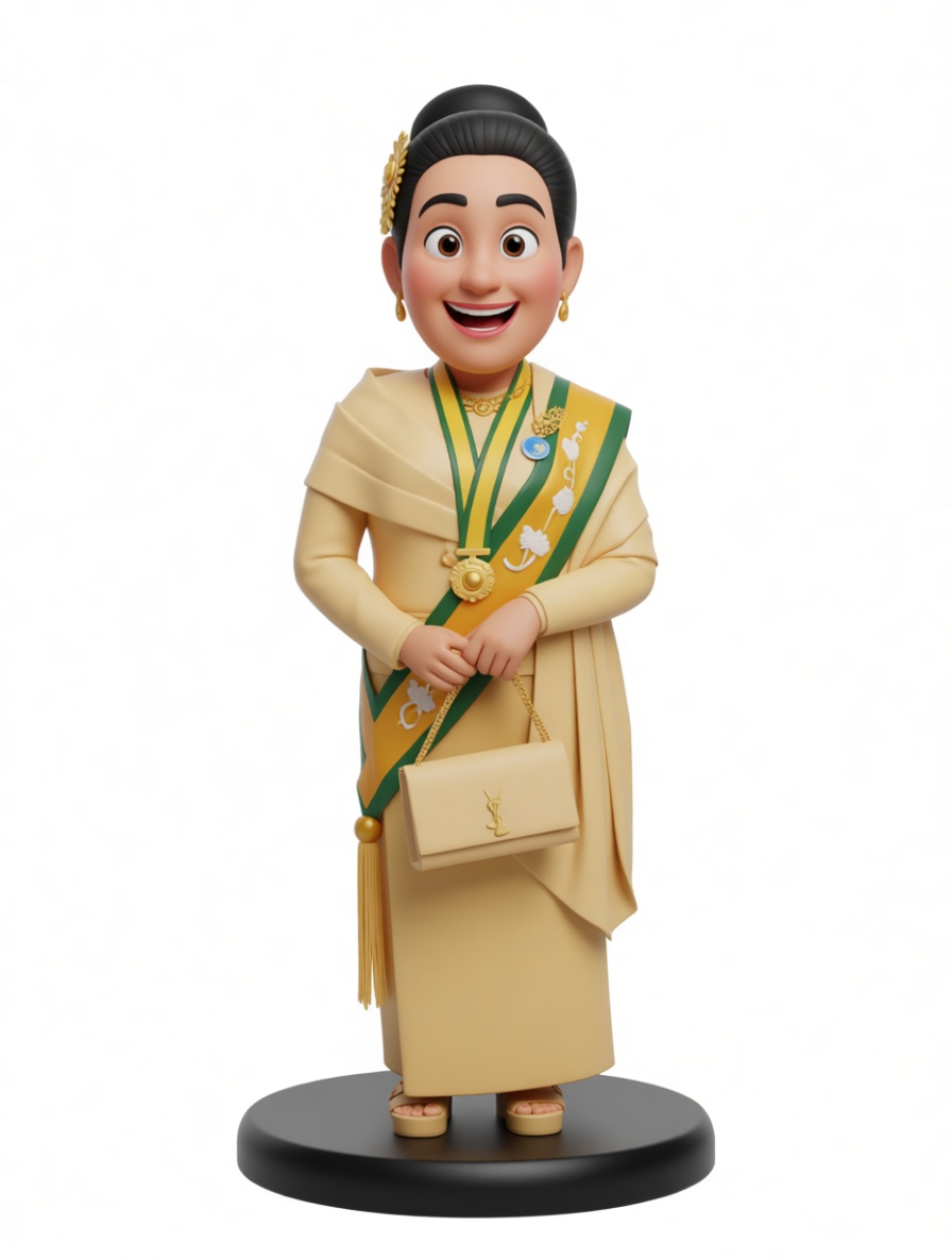Thai Woman Figurine free 3D printable STL