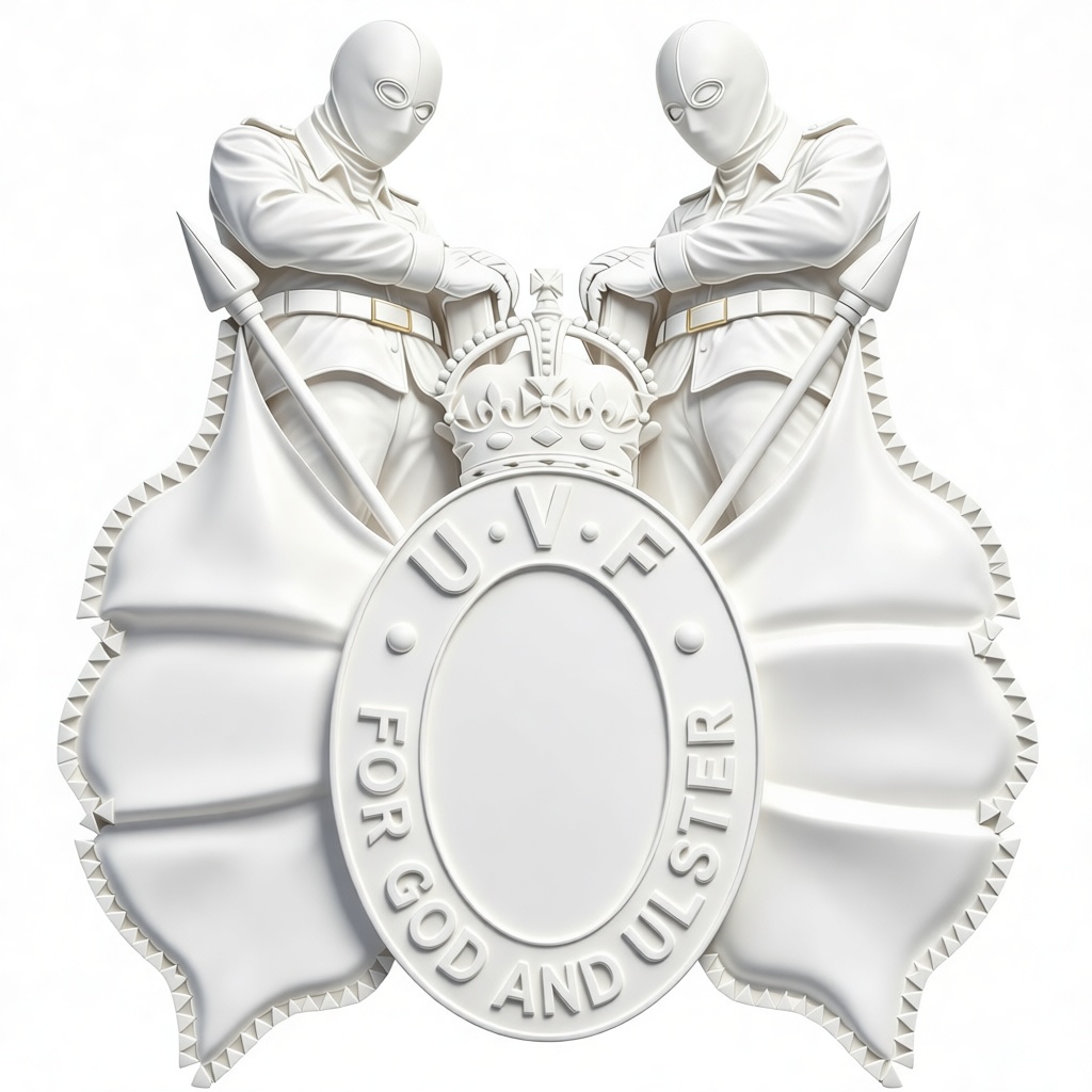Ulster Volunteer Force Emblem free 3D printable STL