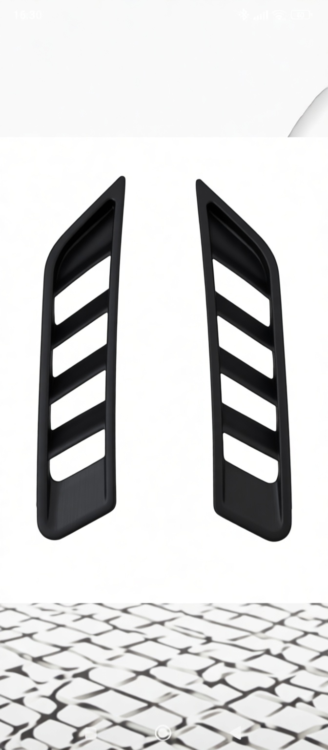 Car Hood Vent Pair free 3D printable STL