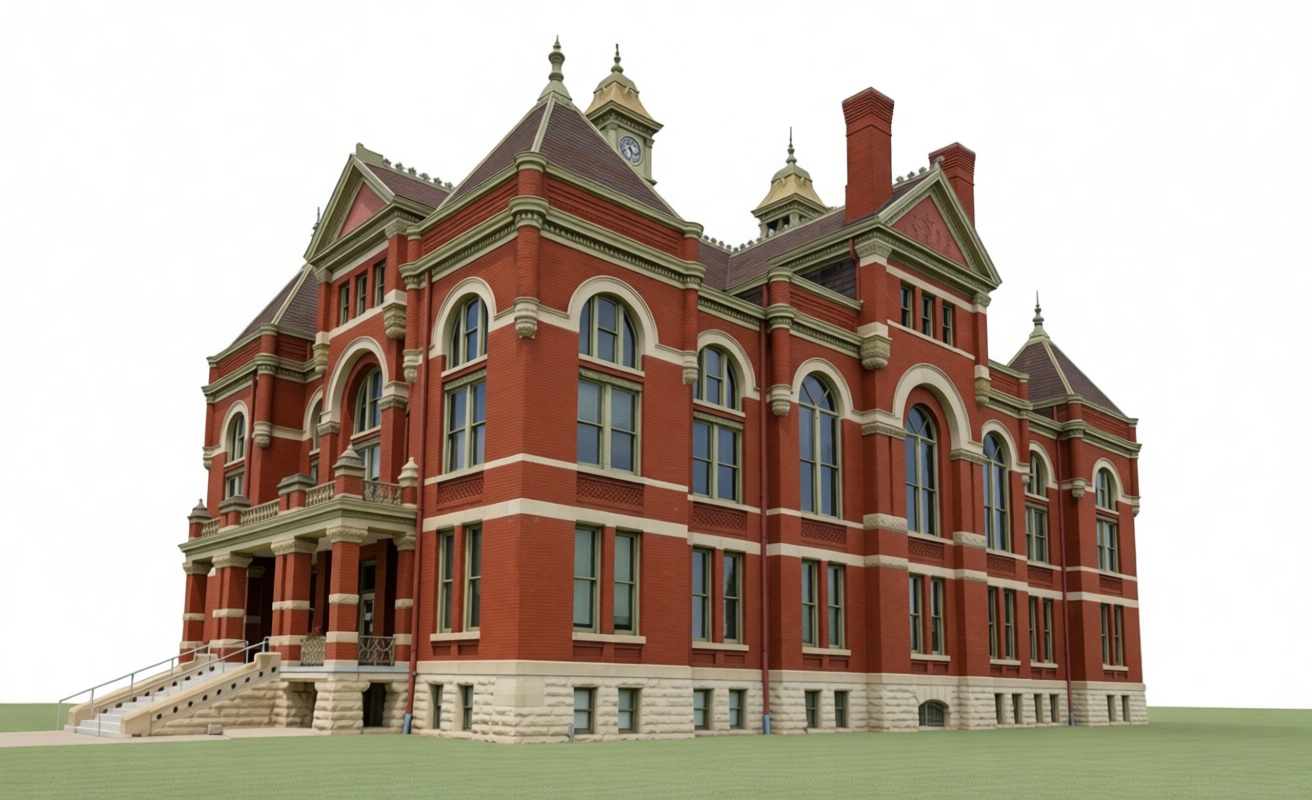 Victorian Courthouse Model free 3D printable STL