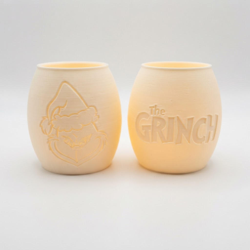 Grinch Barrel Mug free 3D printable STL