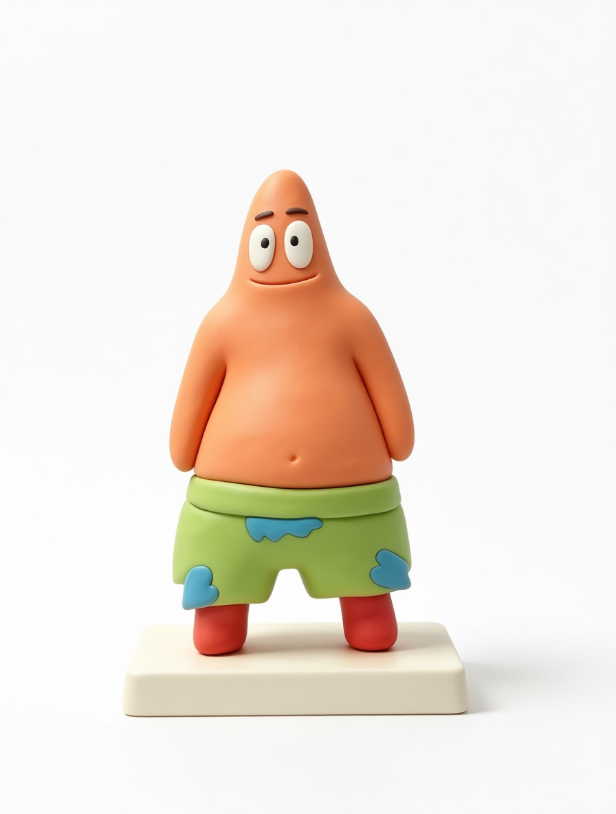 Patrick Star Figurine free 3D printable STL