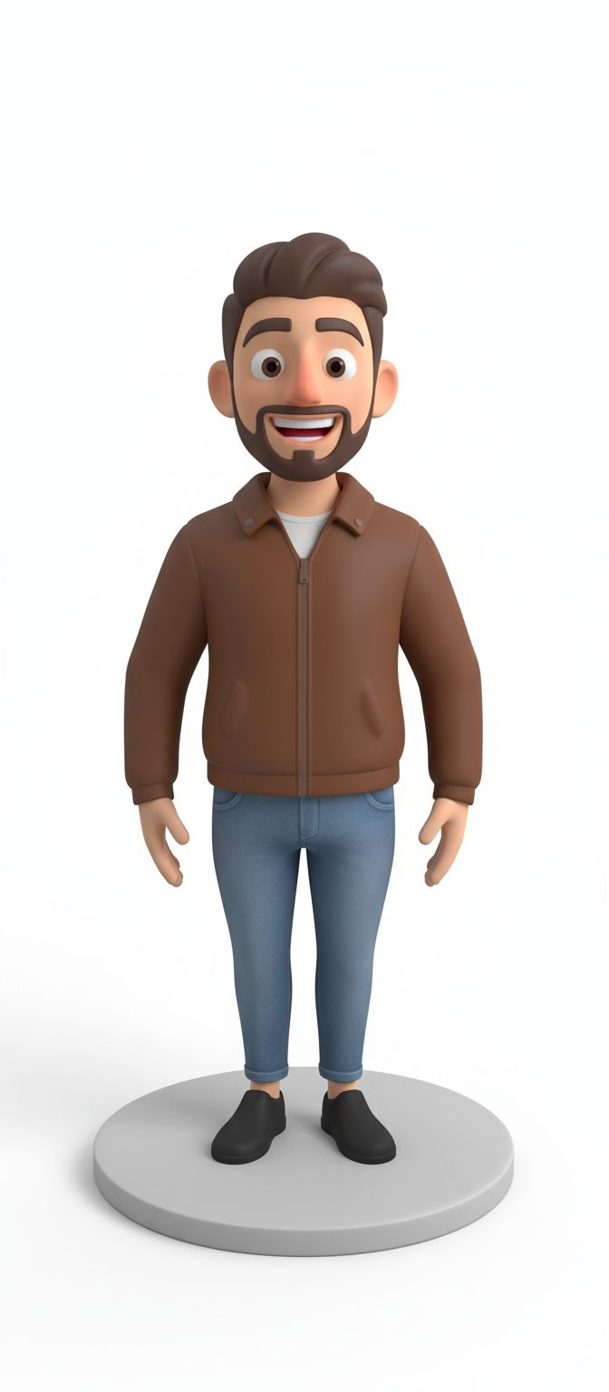 Casual Male Figurine free 3D printable STL