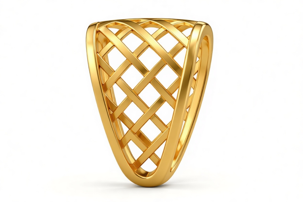 Lattice Pattern Ring free 3D printable STL
