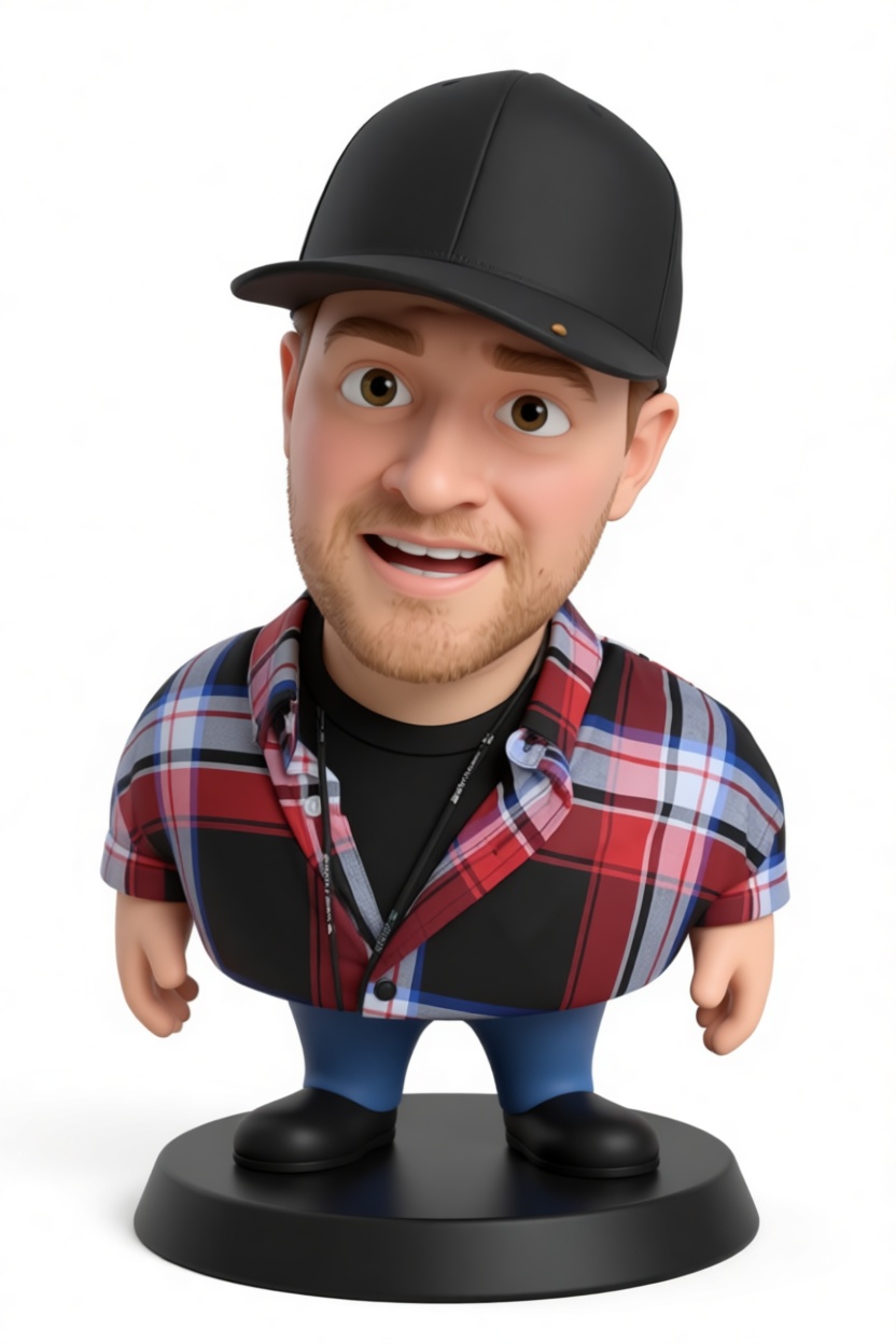 Casual Man Bust free 3D printable STL
