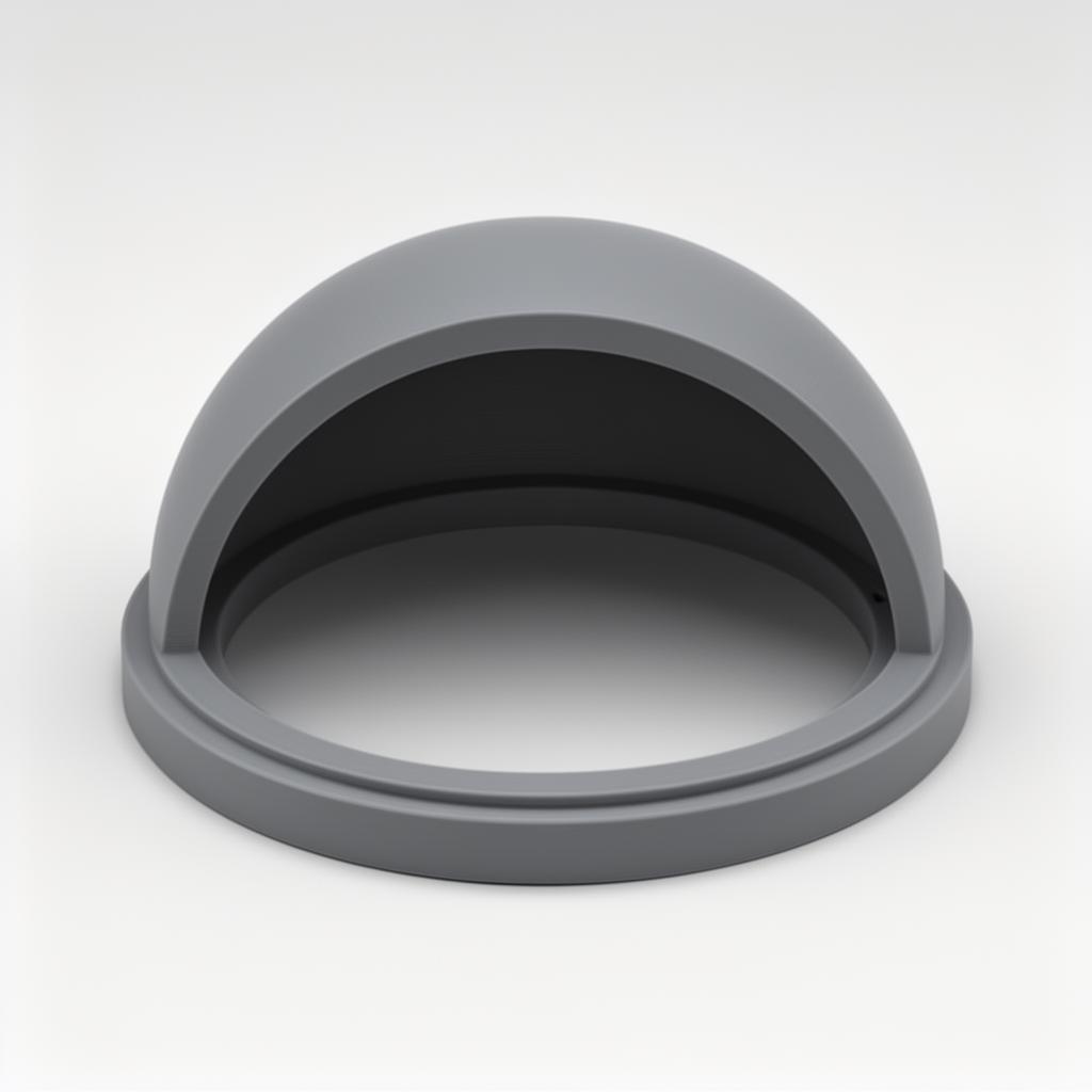 Half Dome Light Cover free 3D printable STL