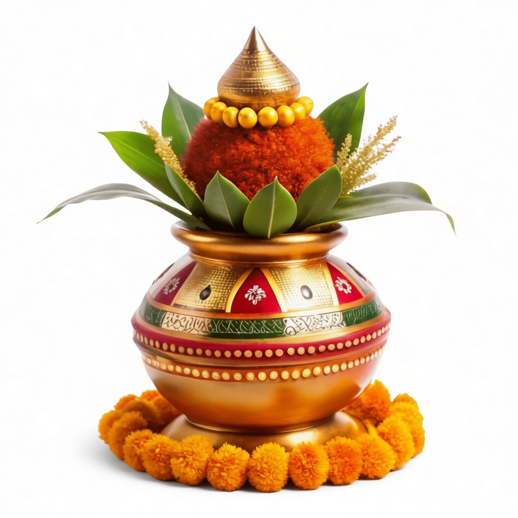 Kalash Pot Sculpture free 3D printable STL