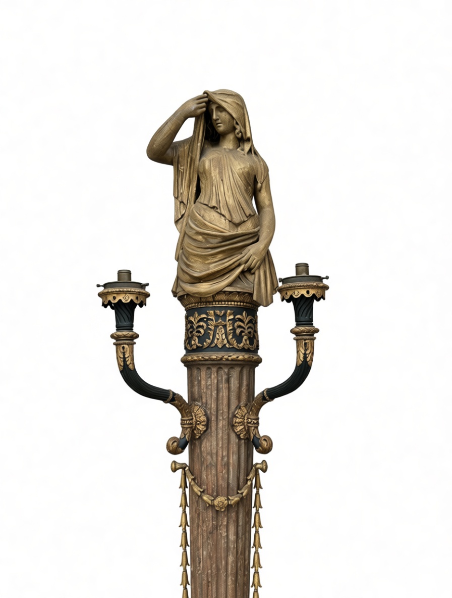 Classical Candelabrum Statue free 3D printable STL