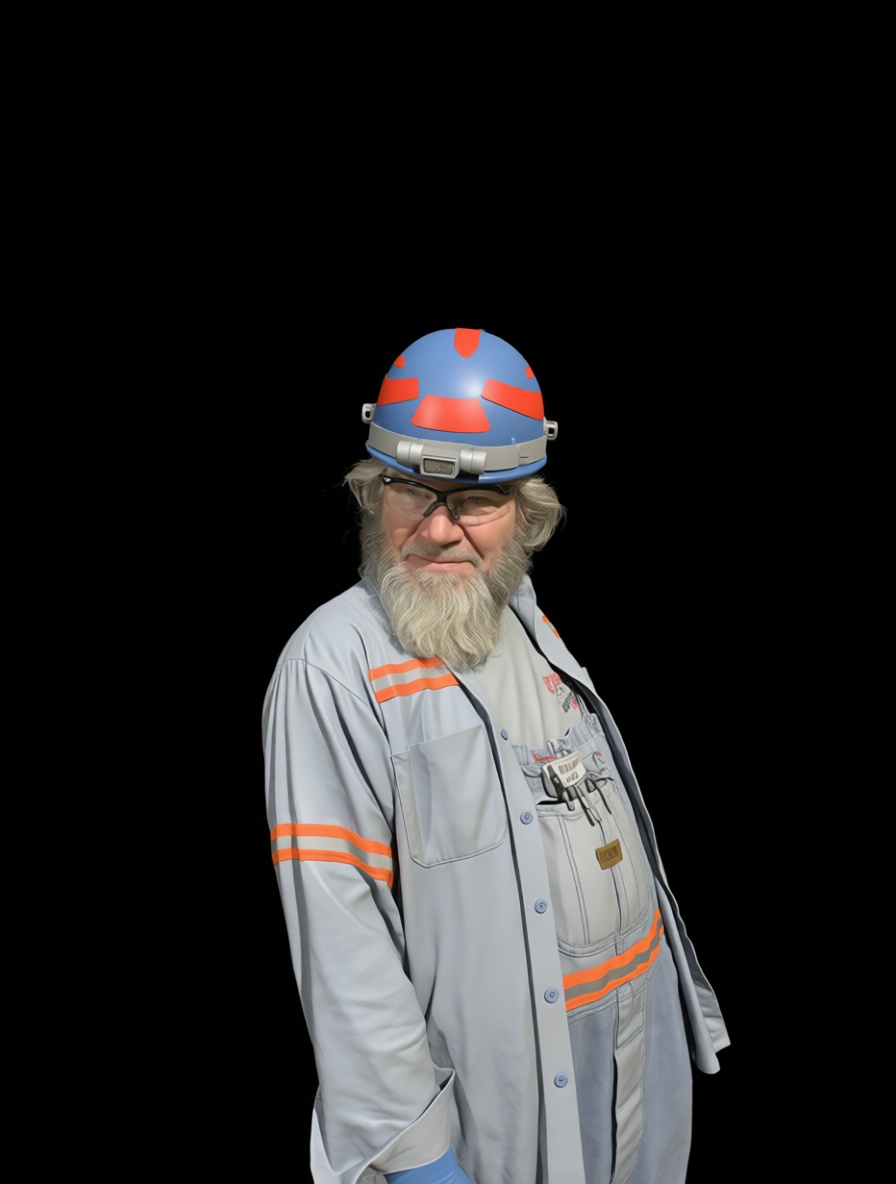 Mine Worker Figurine free 3D printable STL