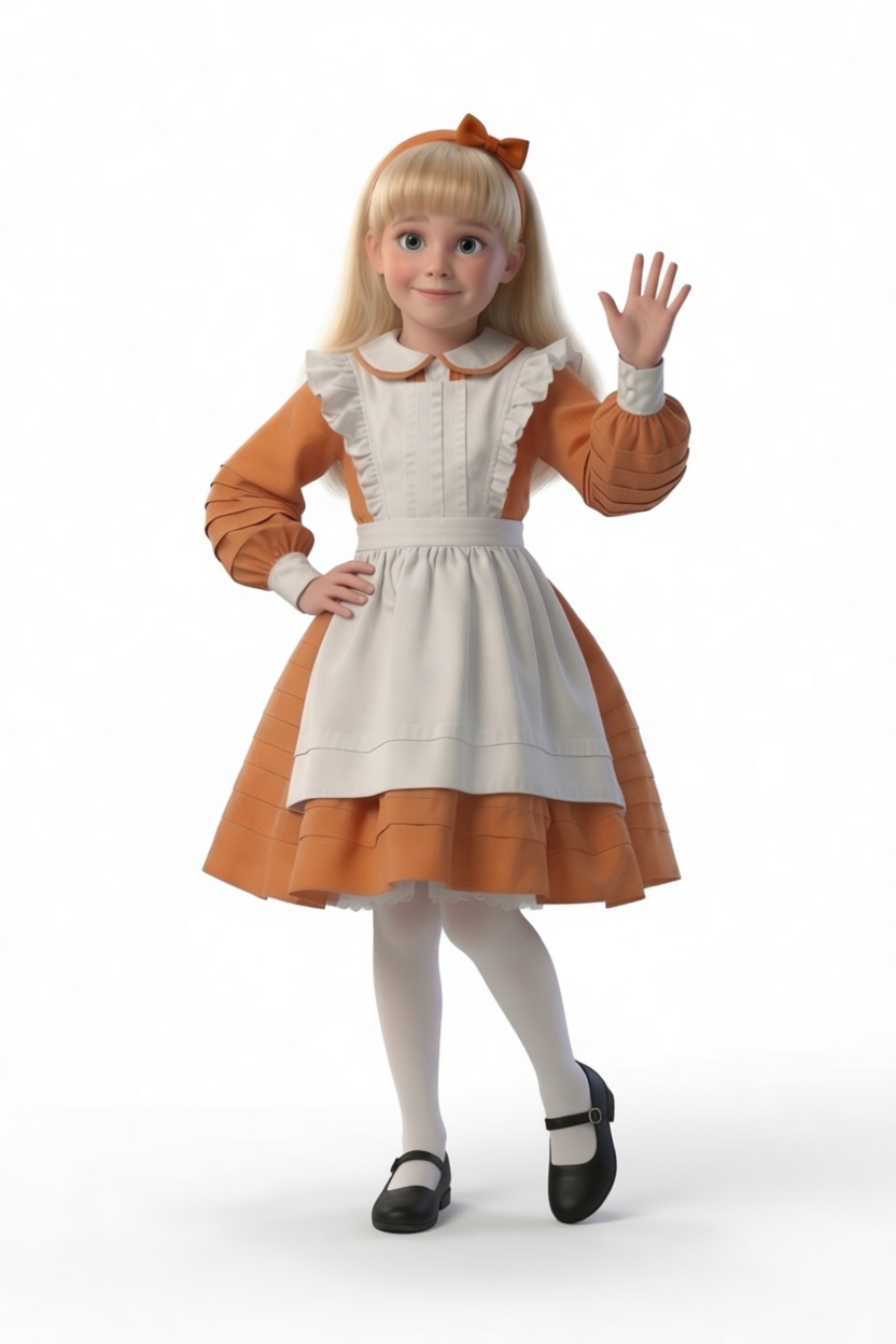 Vintage Girl Figurine free 3D printable STL