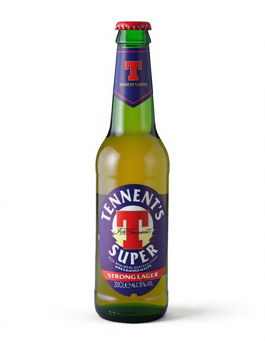 Tennent's Super Bottle free 3D printable STL
