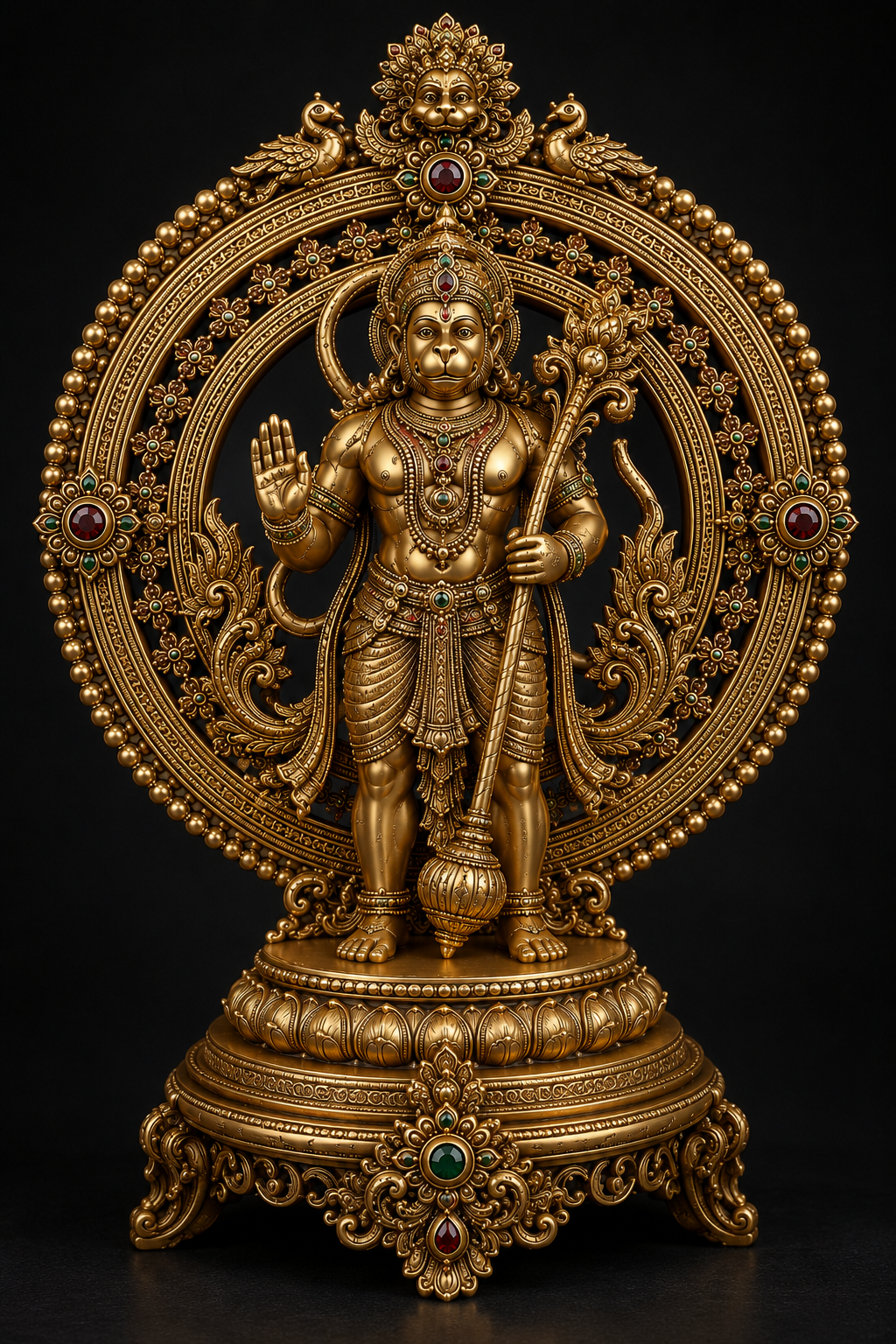 Hanuman Statue Figurine free 3D printable STL