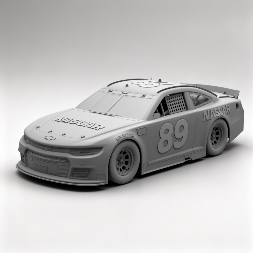NASCAR #89 Racecar Model free 3D printable STL