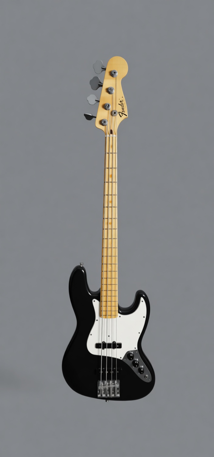 Fender Jazz Bass Model free 3D printable STL