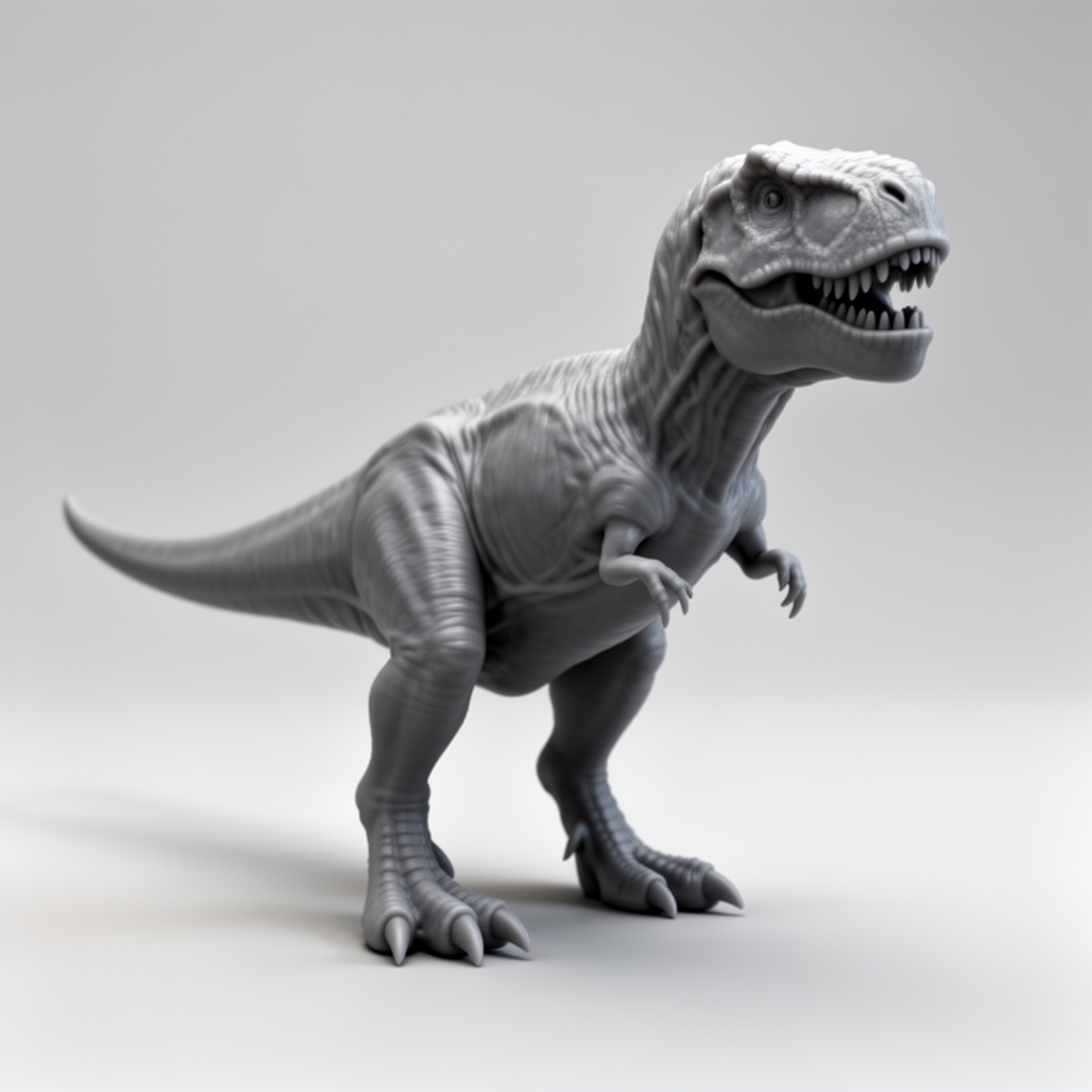 Tyrannosaurus Rex Figurine free 3D printable STL