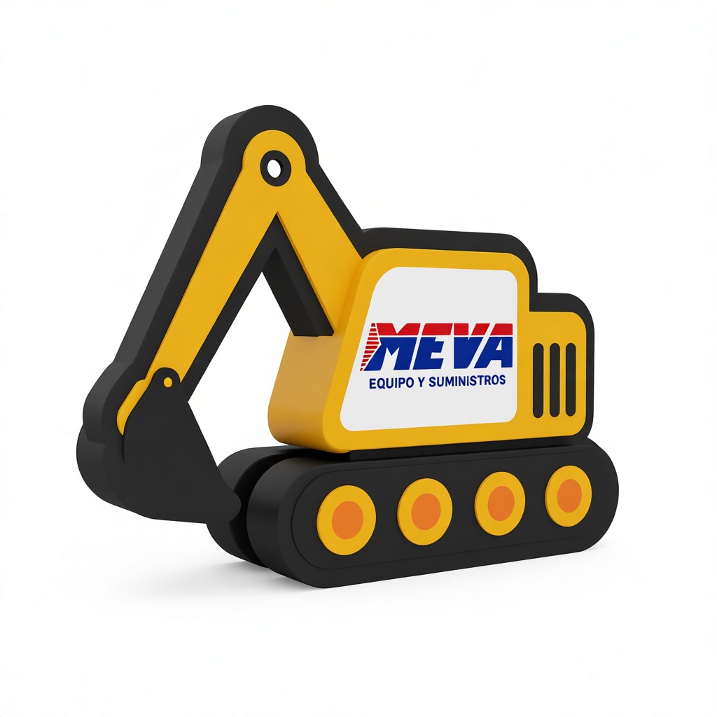 Excavator Toy Model free 3D printable STL