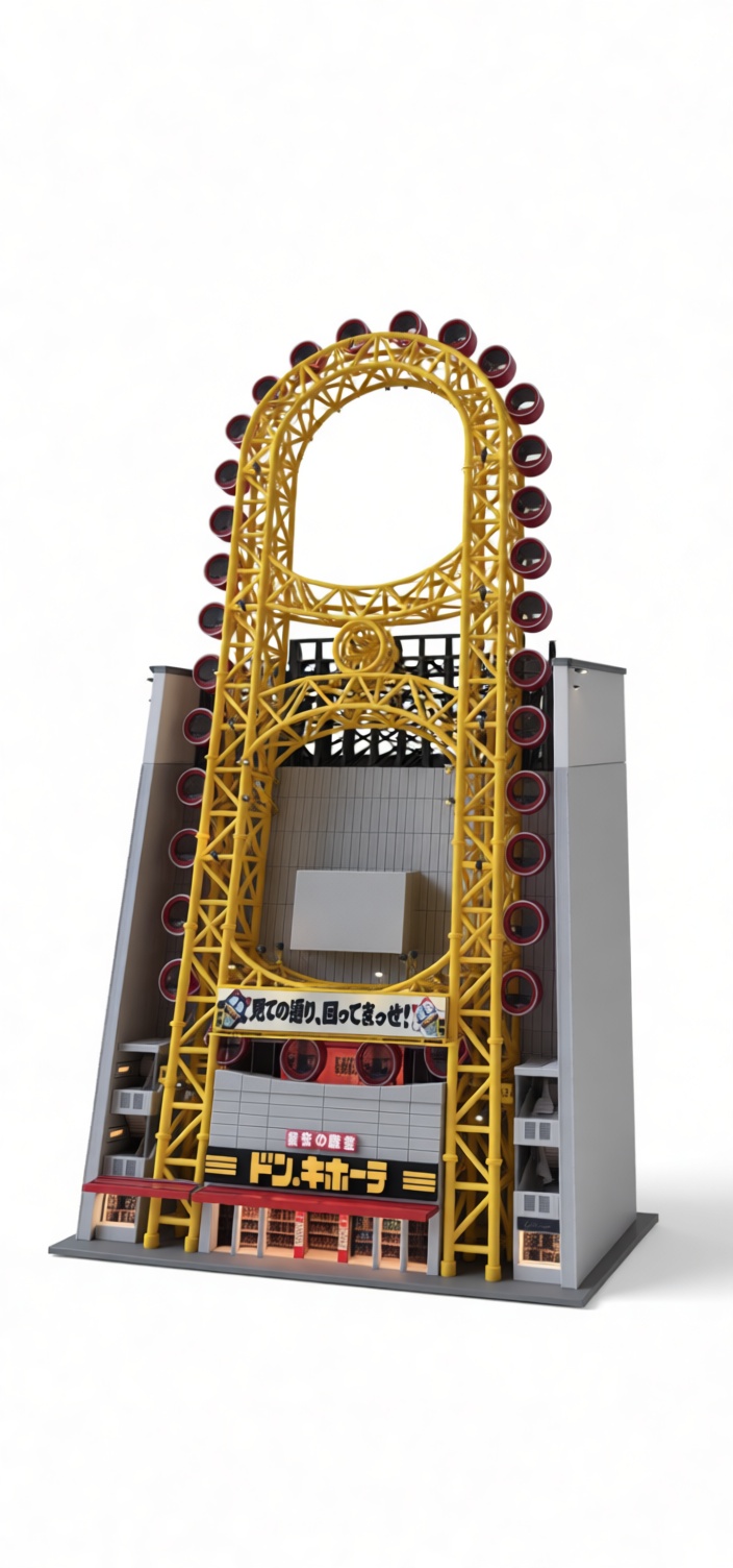 Don Quijote Ferris Wheel Model - Free 3D Printable STL File