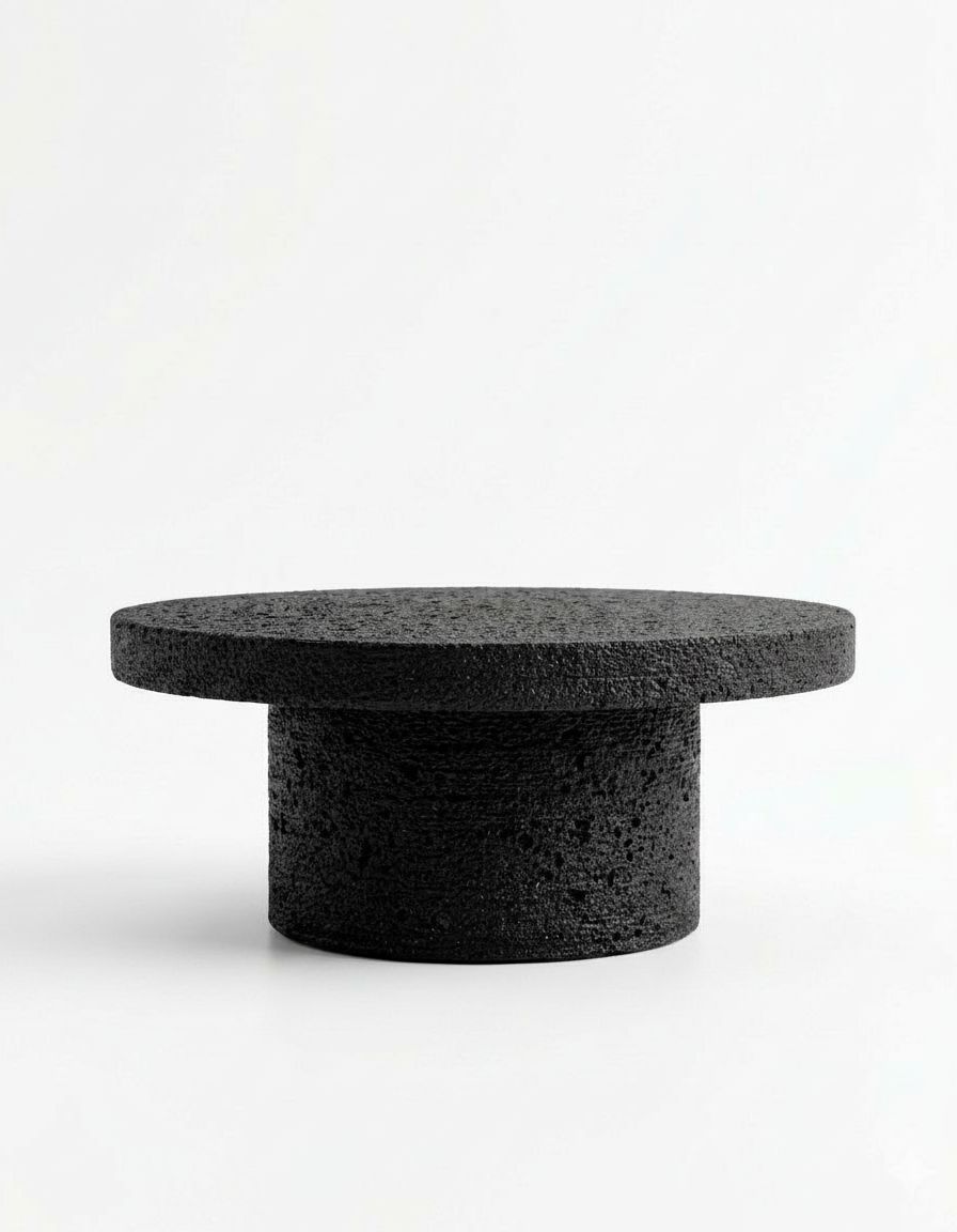 Minimalist Lava Rock Table free 3D printable STL
