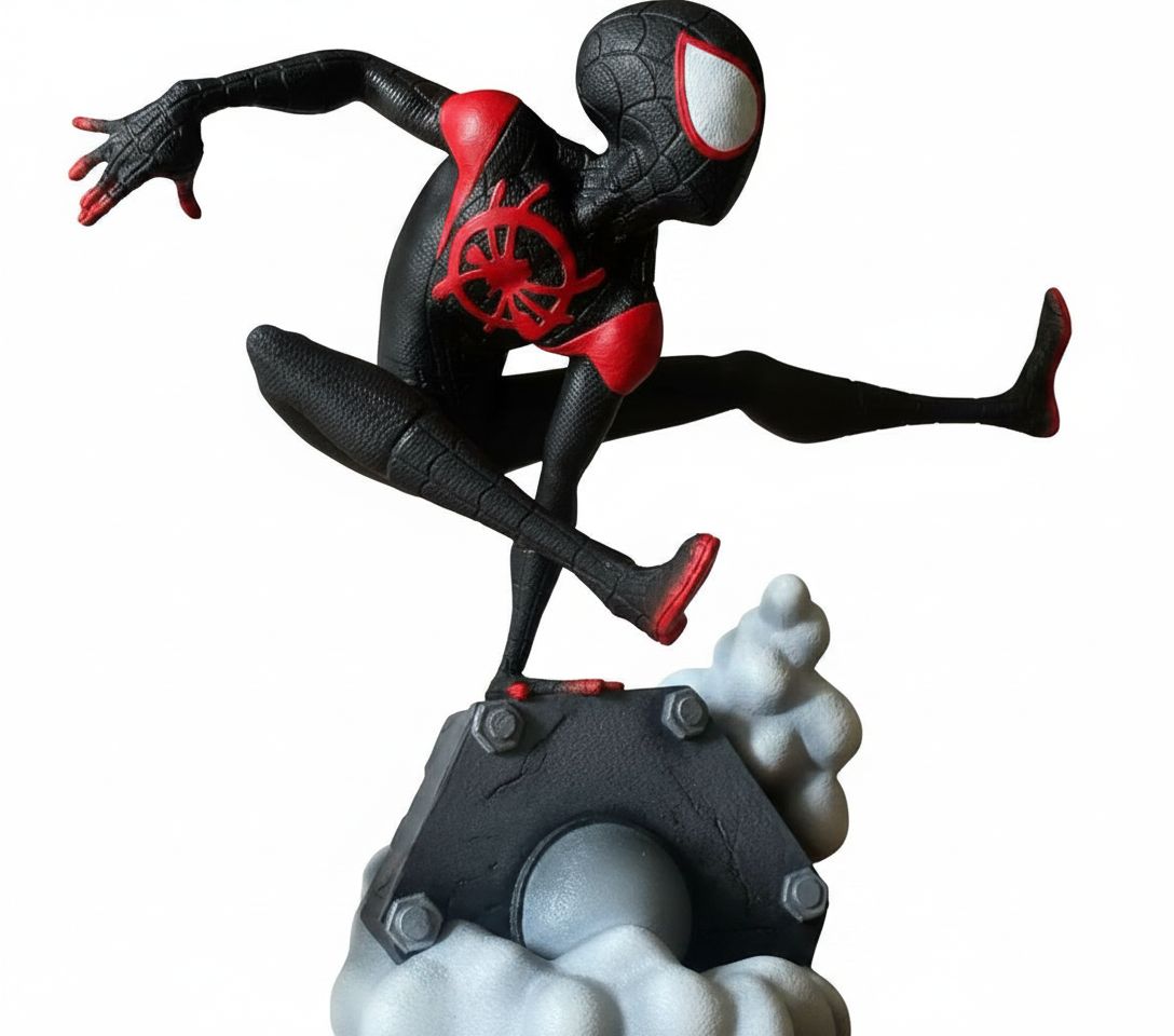 Miles Morales Spider-Man Figurine free 3D printable STL