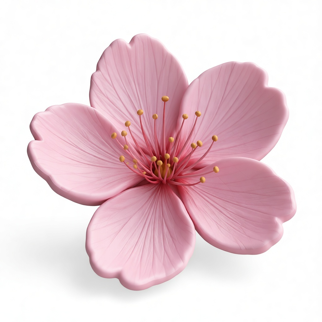 Cherry Blossom Flower free 3D printable STL