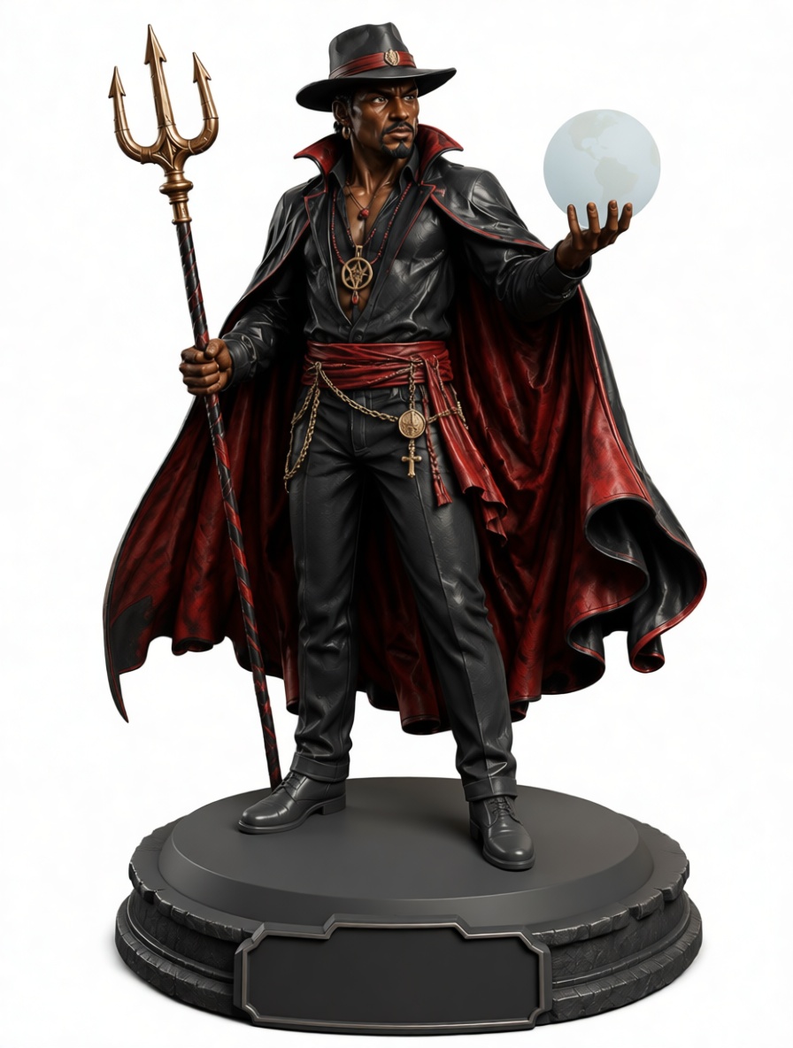 Papa Legba Figurine free 3D printable STL