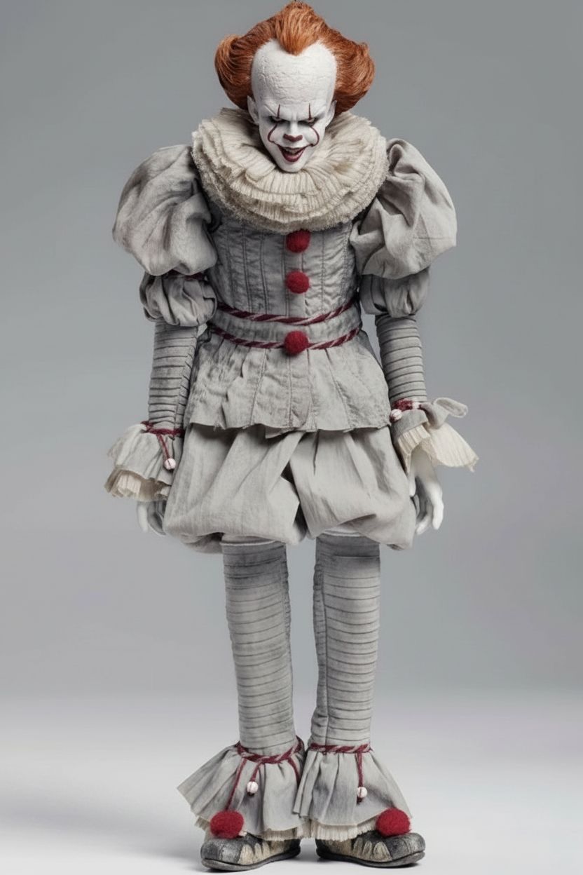 Pennywise Clown Figurine free 3D printable STL