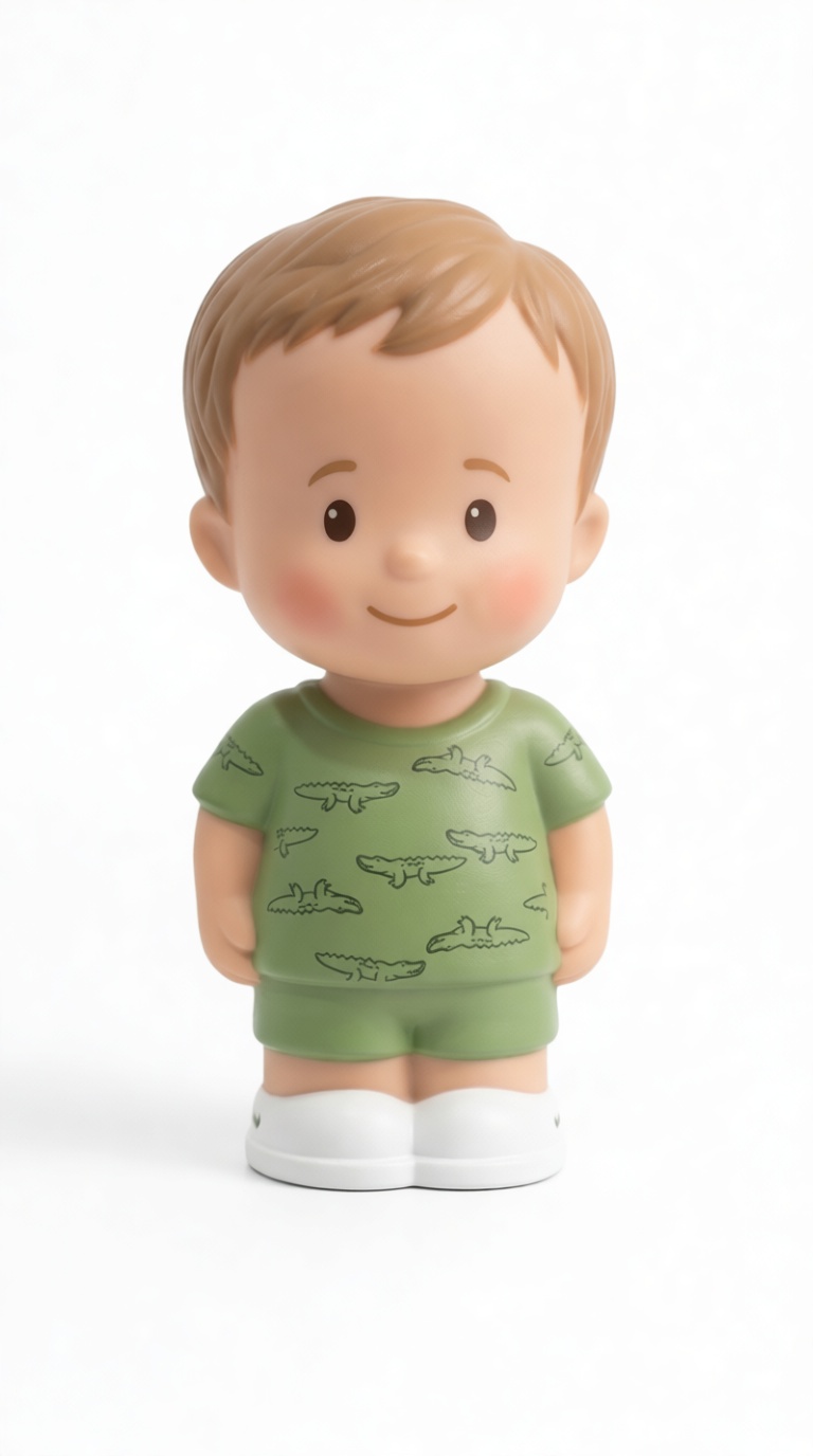 Smiling Toddler Figurine free 3D printable STL