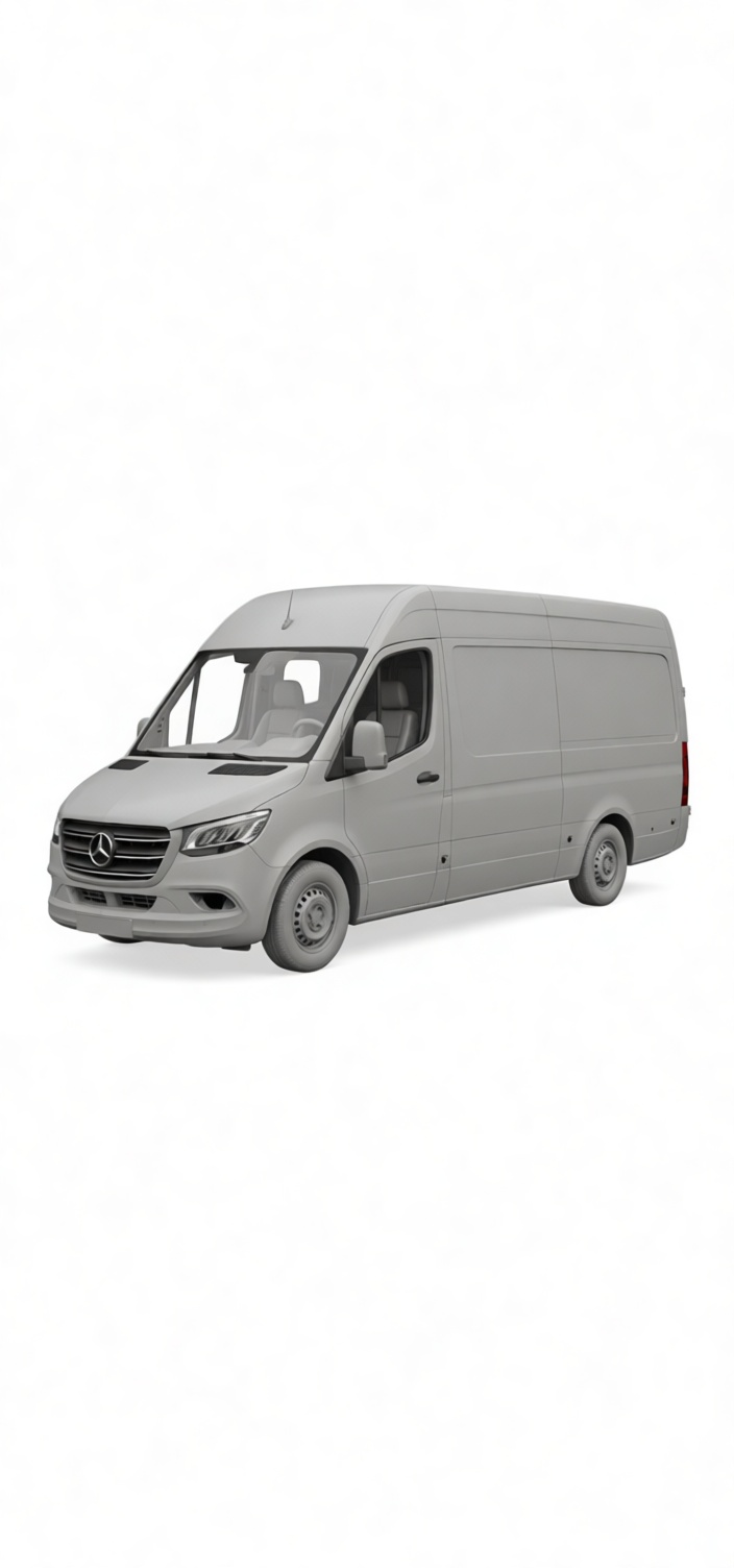 Mercedes Sprinter Van Model free 3D printable STL
