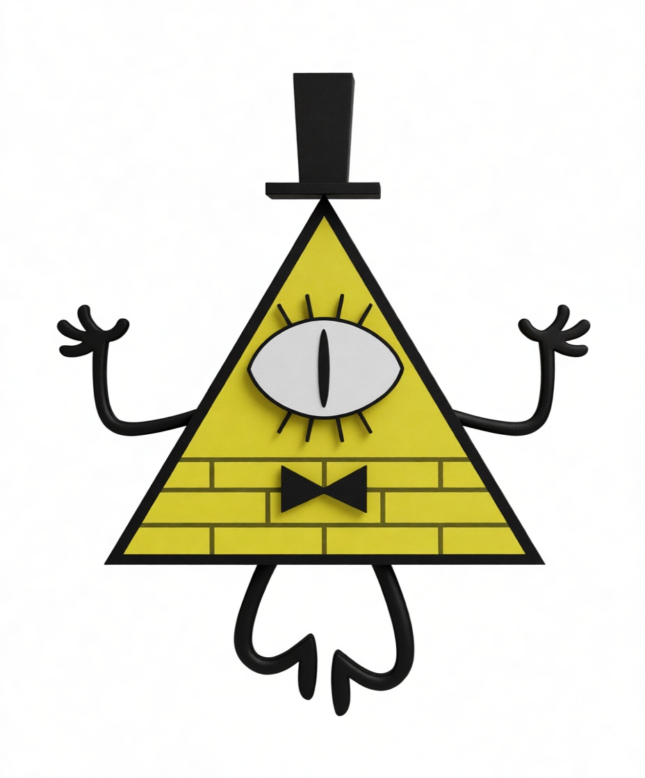Bill Cipher Figurine free 3D printable STL
