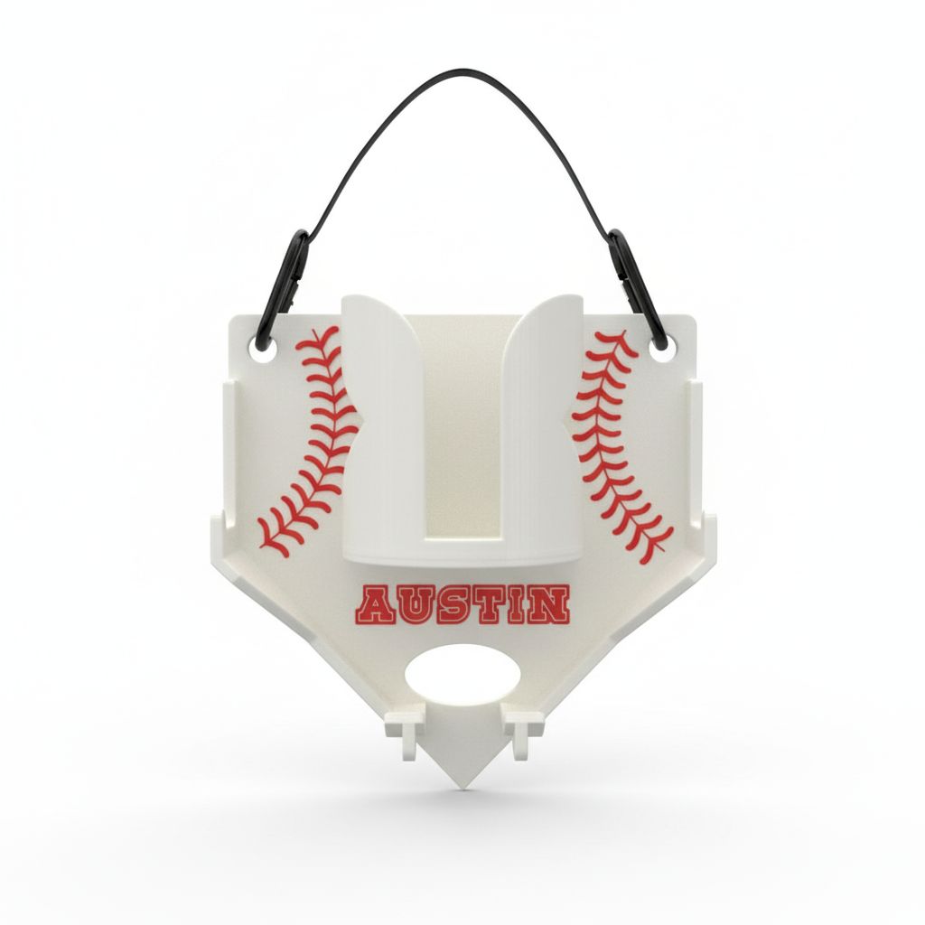 Baseball Themed Holder free 3D printable STL