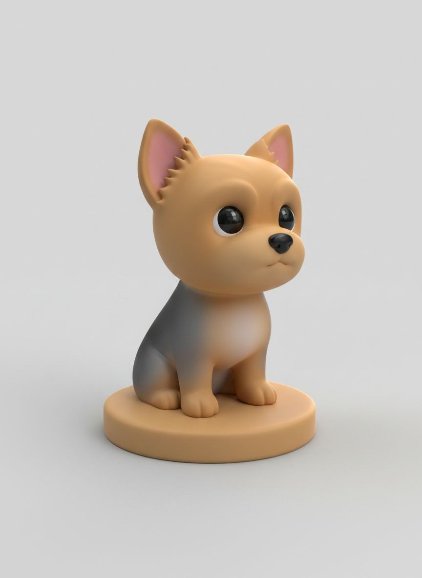 Chihuahua Dog Figurine free 3D printable STL