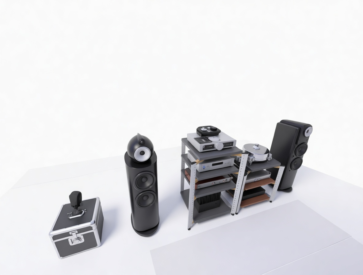 Hi-Fi Audio System Model free 3D printable STL