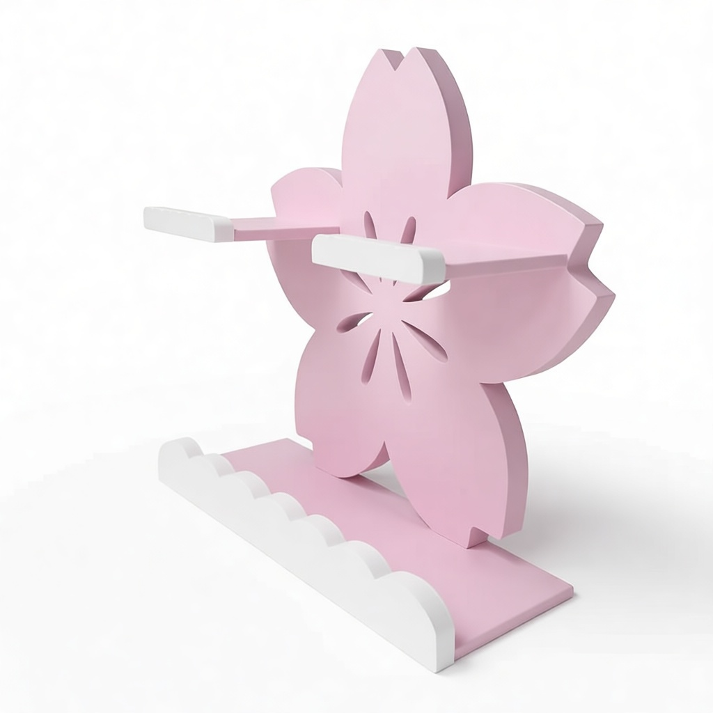 Sakura Flower Stand free 3D printable STL