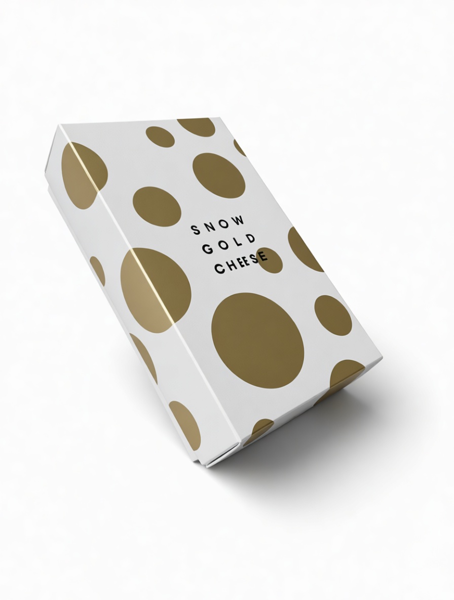 Snow Gold Cheese Box free 3D printable STL