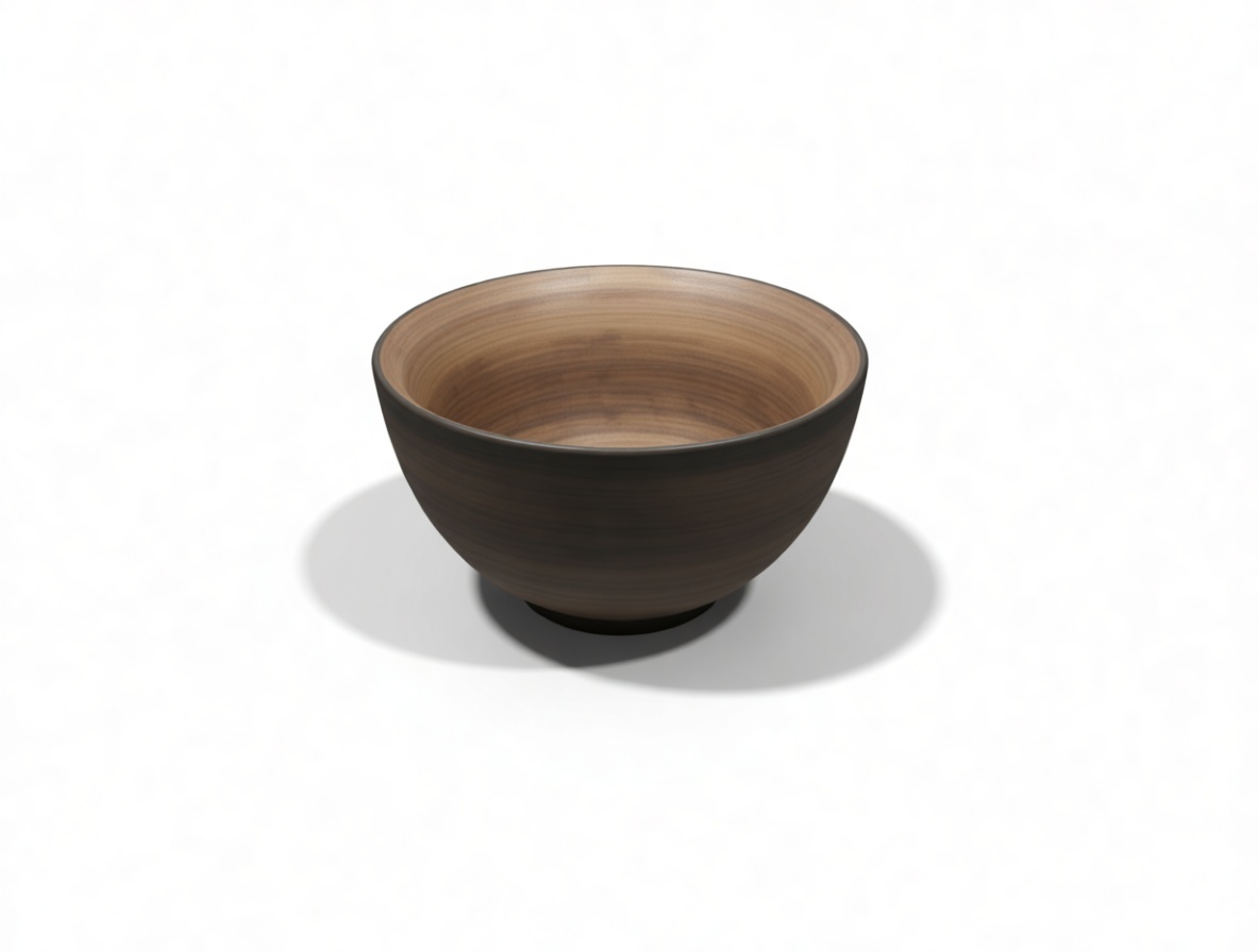 Wooden Bowl Model free 3D printable STL