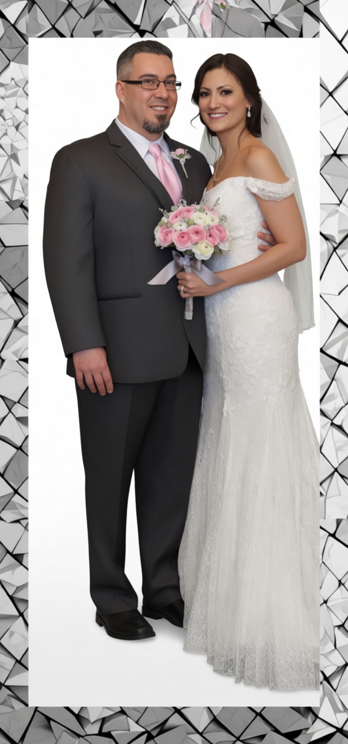 Wedding Couple Figurine free 3D printable STL