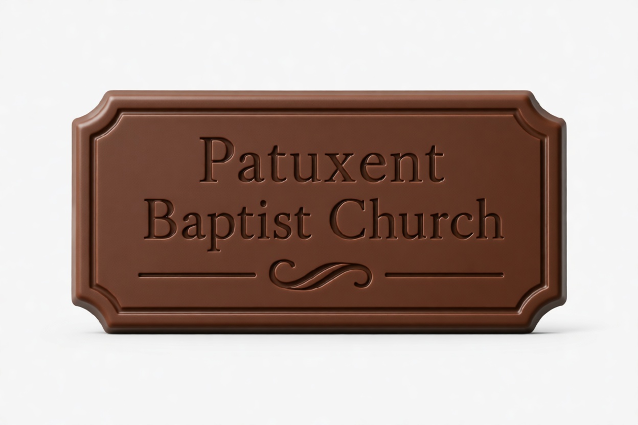 Patuxent Baptist Church Plaque free 3D printable STL
