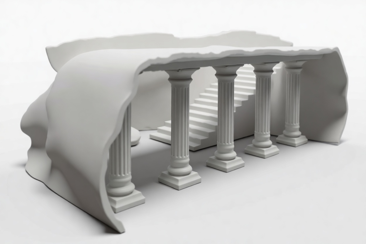Ancient Greek Cave Ruins free 3D printable STL