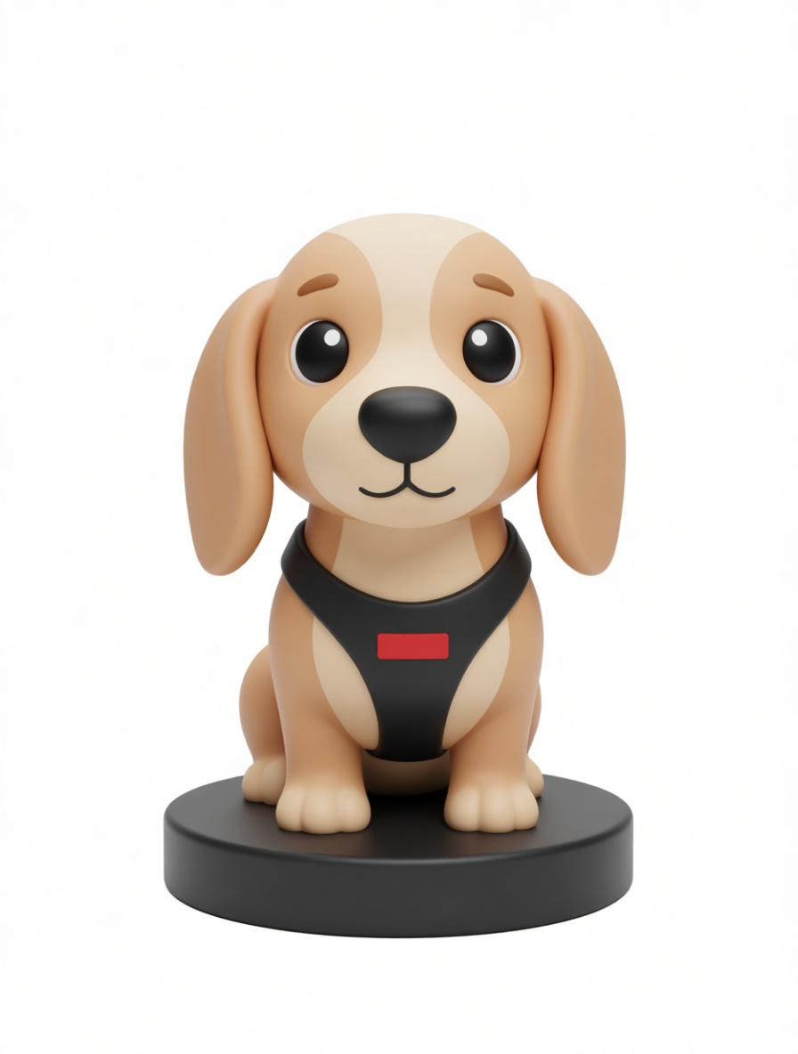 Beagle Puppy Figurine free 3D printable STL