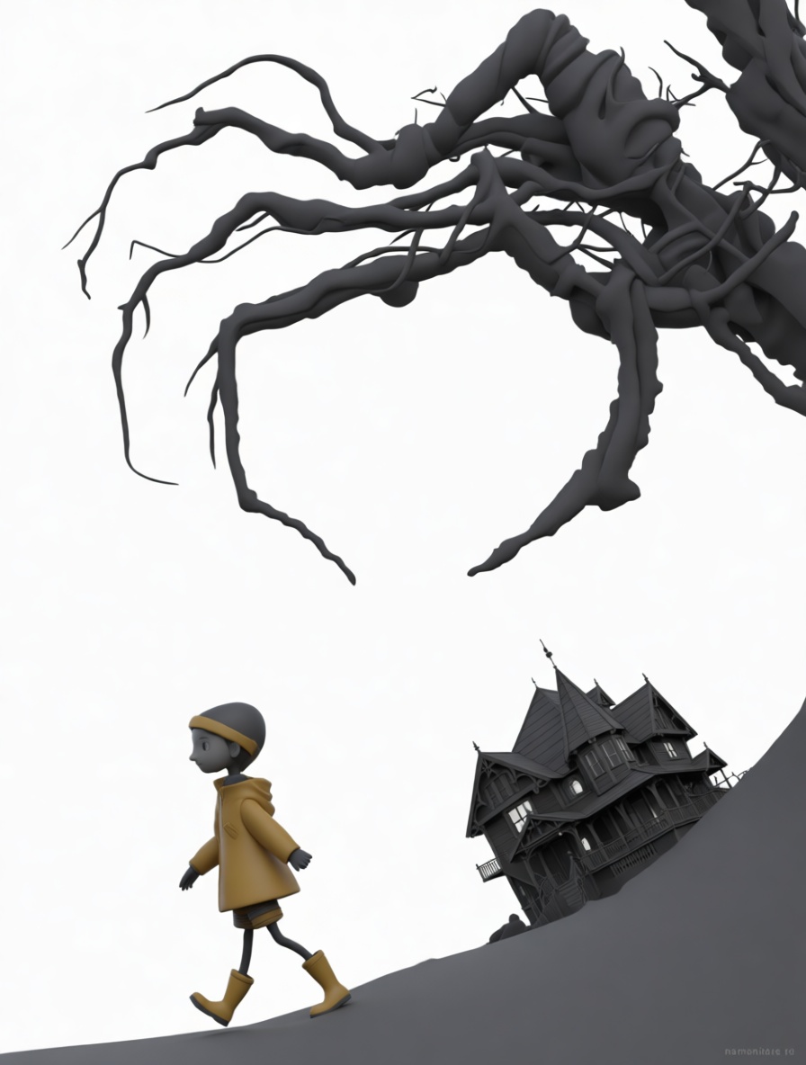 Coraline Figurine Scene free 3D printable STL