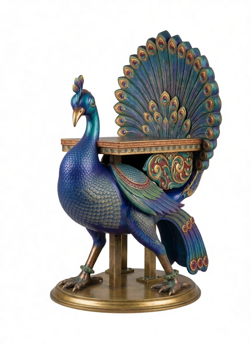 Peacock Ornate Sculpture free 3D printable STL